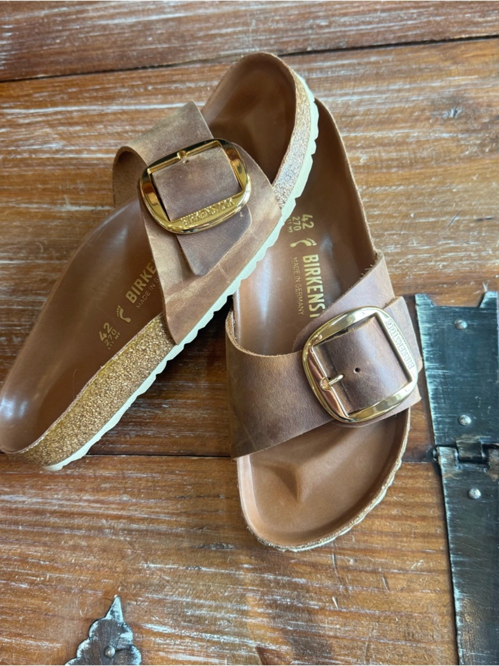 Madrid Big Buckle Birkenstocks - Picture 7 of 10